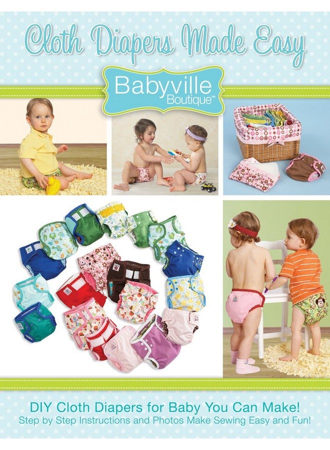 Dritz Babyville Boutique 35076 Book, Cloth Diapers Made Easy
