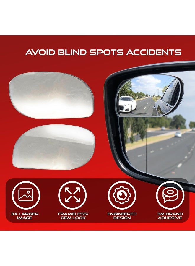 Utopicar Blind Spot Mirrors - Unique Design Car Door Mirrors/Mirror for Blind Side - Image 2