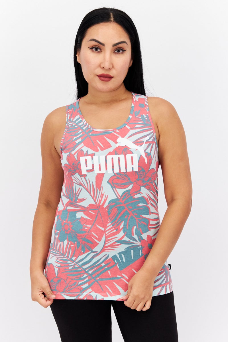 PUMA Women Sportswear Fit Sleeveless Training Top, Mint - Image 1