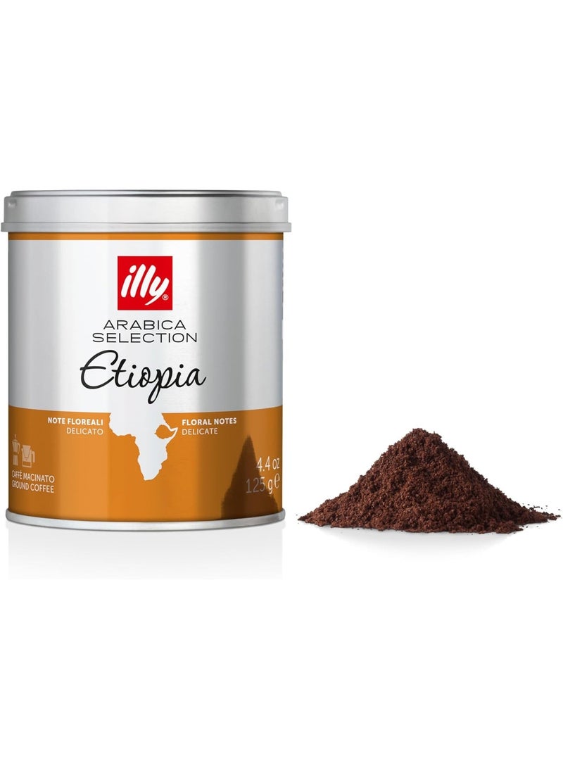 ILLY - GROUND COFFEE ESPRESSO - ETHIOPIA - 125G - Image 1