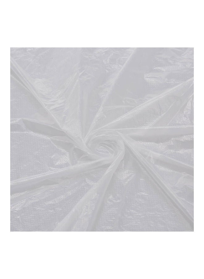 NIBEMINENT 50-Piece Disposable Hair Cutting Capes Clear - Image 3