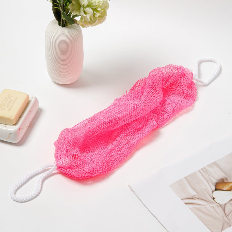 African Net Exfoliating Bath Gloves with Rope - Image 3