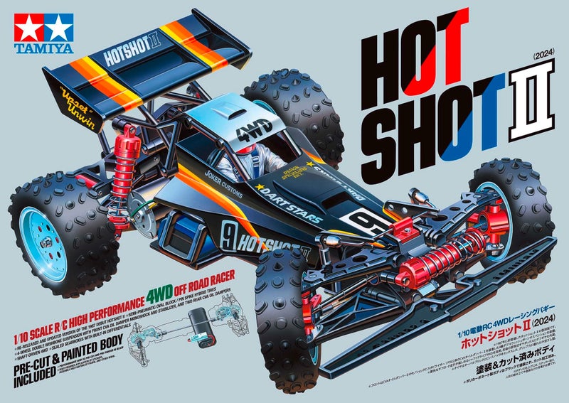 TAMIYA 110 RC Hotshot II 2024 TAM58737A - Image 2