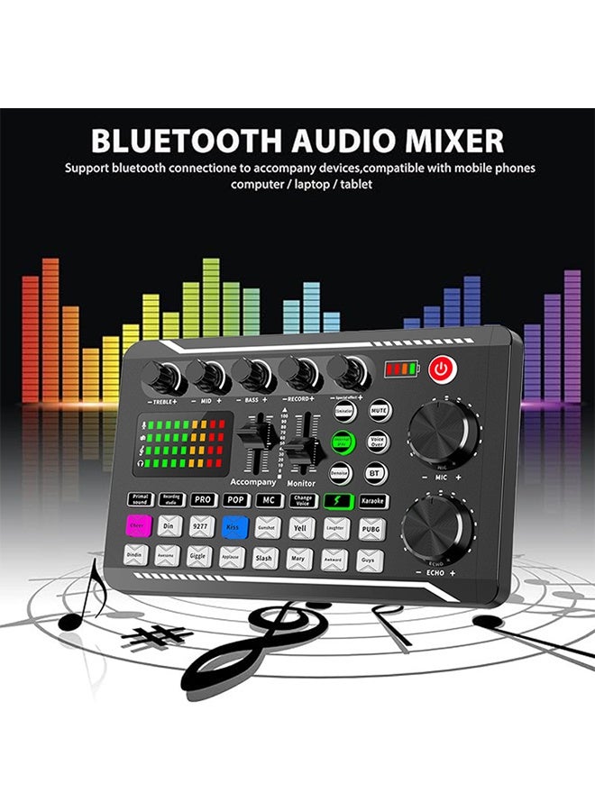 DUNISO Sound Card with 16 Sound and Voice Changer ,Professional Audio Mixer, Multifunctional Studio Equipment for Streaming, Podcasting, Gaming - Image 3