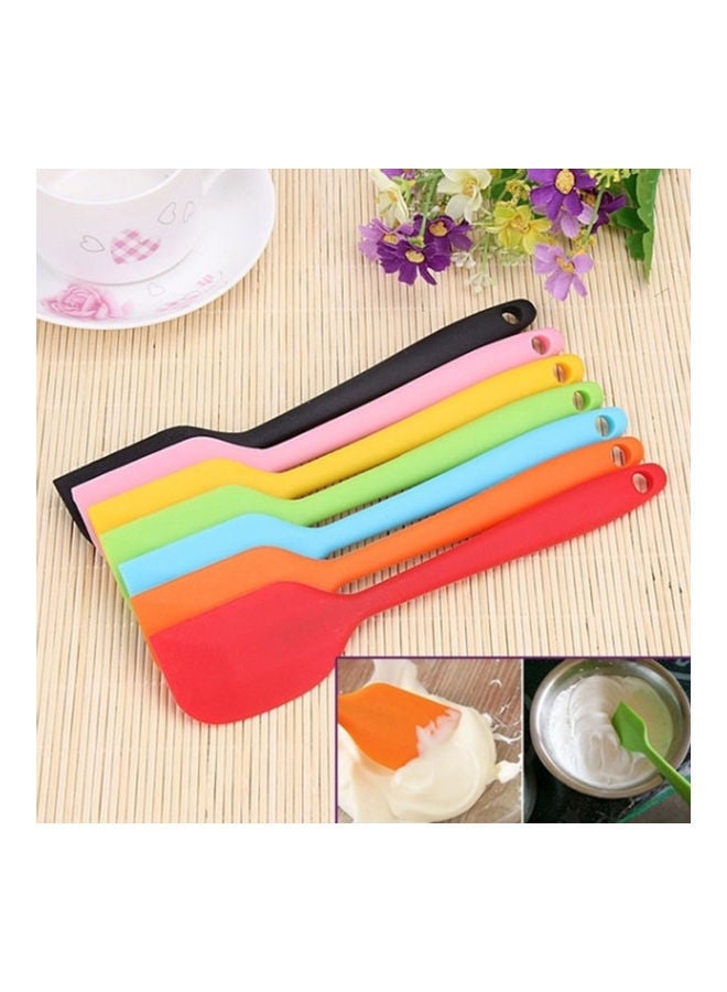 NIBEMINENT 3Pcs/Set Silicone Food Spatula Set for Kitchen Baking Salad Mixing Tools black 28*28*28cm - Image 2