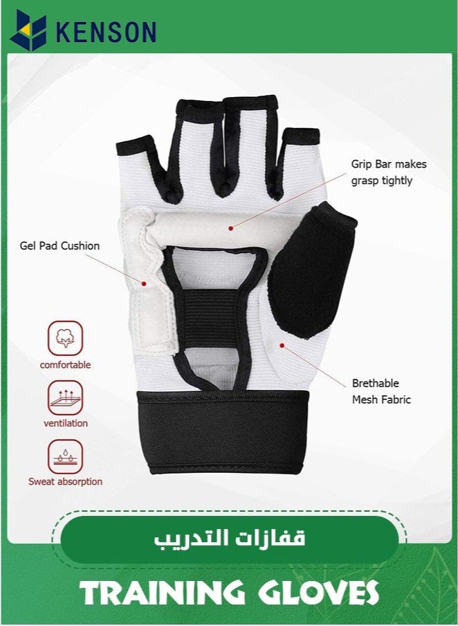 كِينْسُون قفازات تدريب كيس اللكمة، قفازات فنون القتال المختلطة، قفازات التايكوندو والكاراتيه، قفازات الملاكمة، قفازات فنون الدفاع عن النفس للتدريب على الملاكمة - Image 2