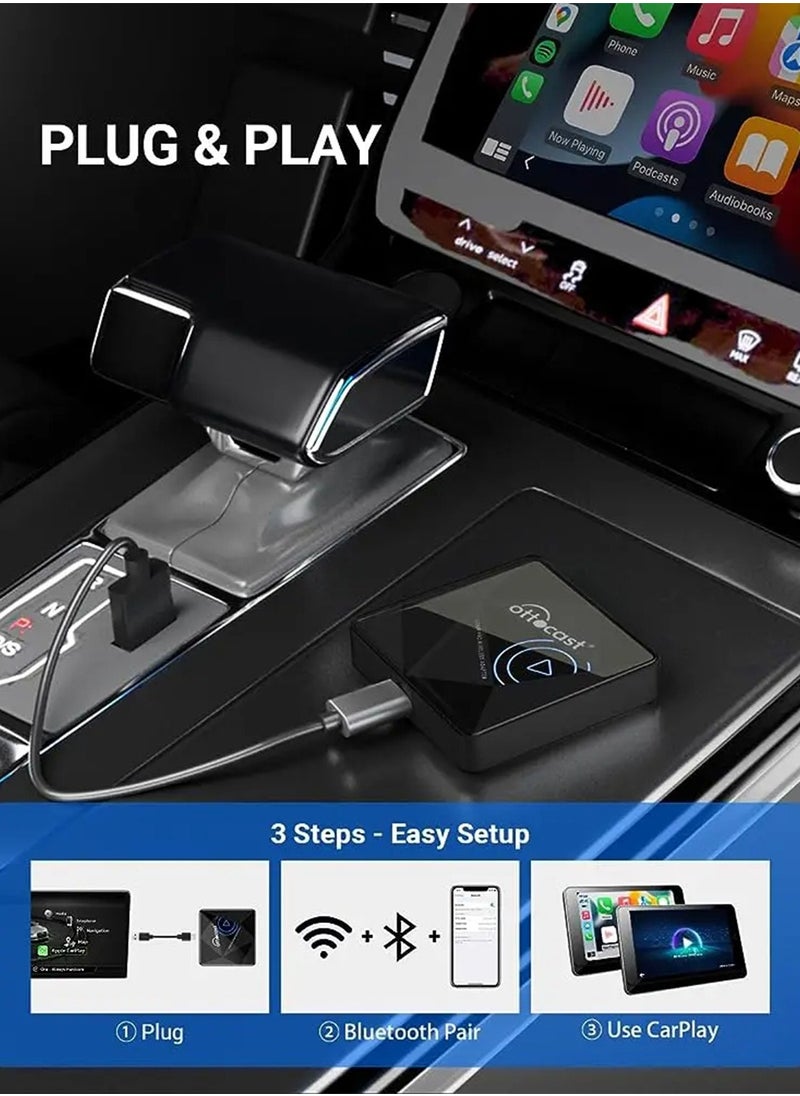 Ottocast U2 AIR Pro Wireless CarPlay Adapter Apple Car Play Accsesories Intelligent System for OEM Wired CarPlay Vehicles - pzsku/ZEE7C67070E50405DB97CZ/45/_/1713340868/c85fe13e-2495-4e60-bab4-f52cc154d729