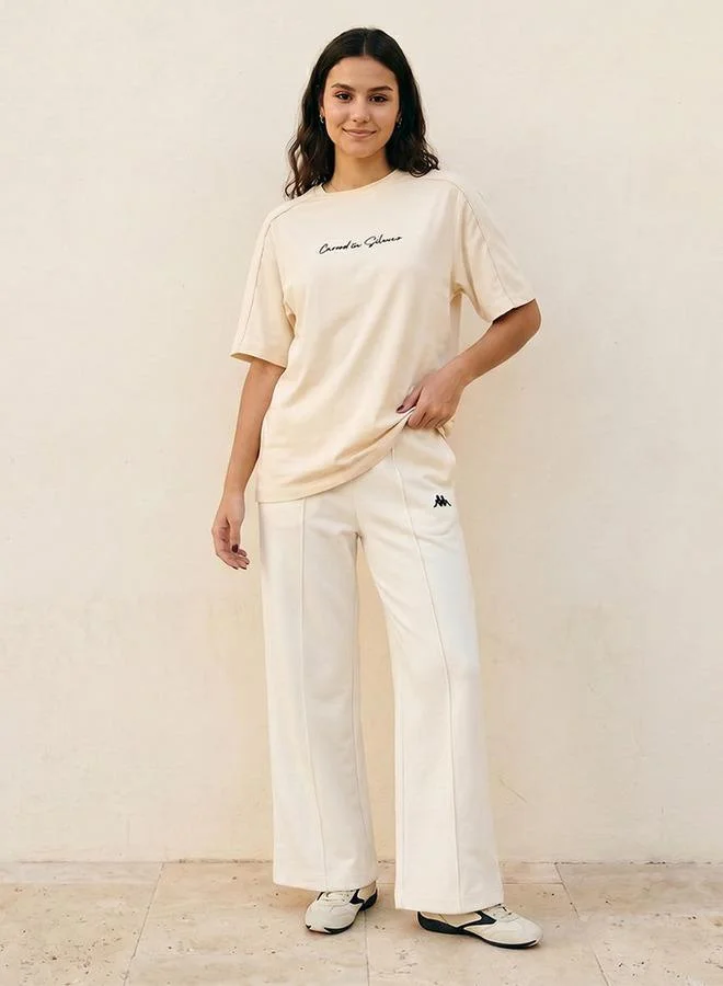 Kappa KAPPA WOMEN PIPING COTTON TEE