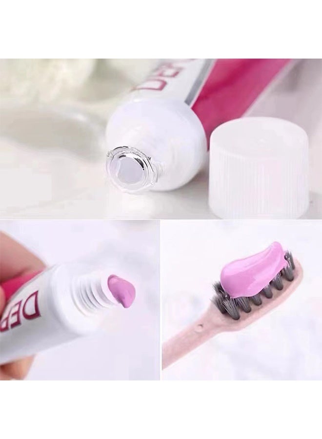 DEPURDENT Clean and Polish Toothpaste 50 ml, Clean and Polish Paste for Teeth Cleaning, Removes Dental Plaque and Tea Stains, Solve Teeth Discoloration Question, Tooth Whitening Toothpaste - Image 3