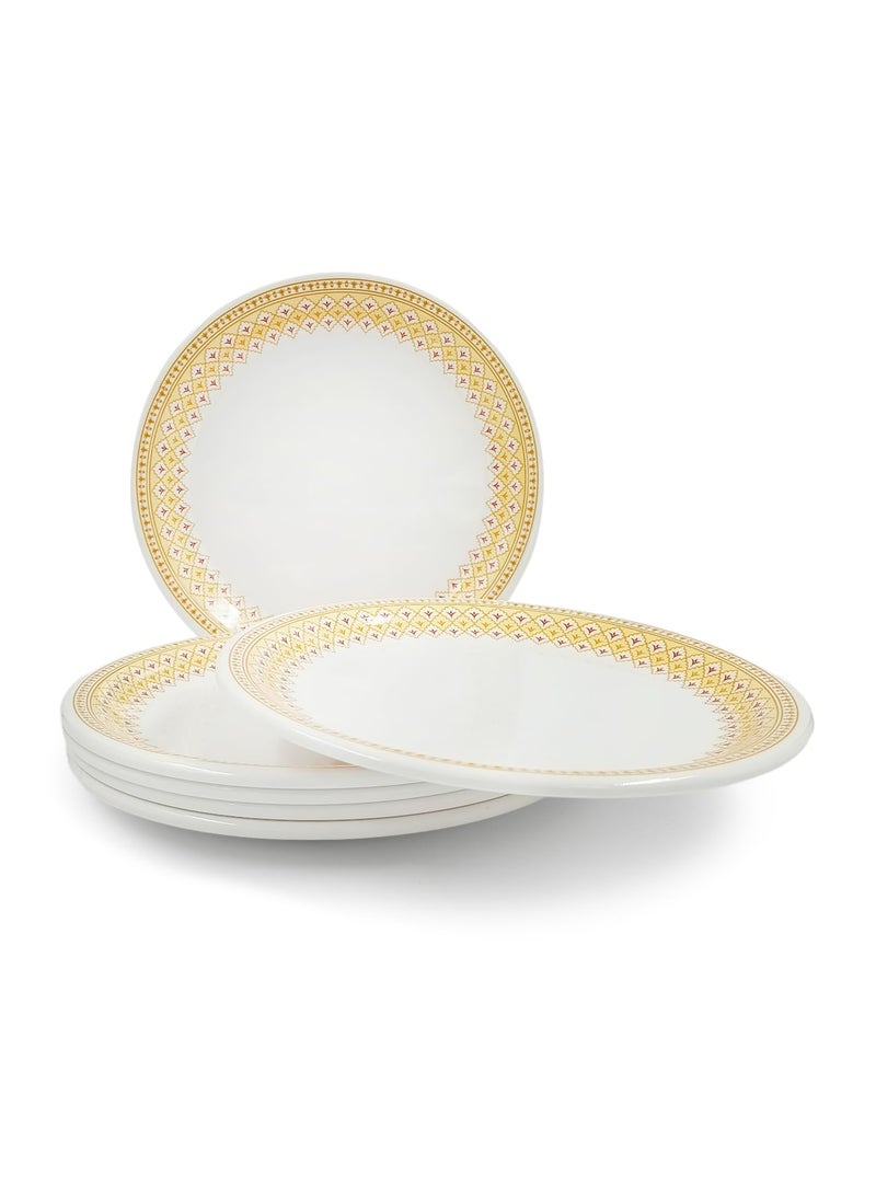 Superware Superware | Pure Melamine | Dinner Plate Set – Platinum 11” (6 nos.) | Stain Free, Glazed Finish  - Image 3