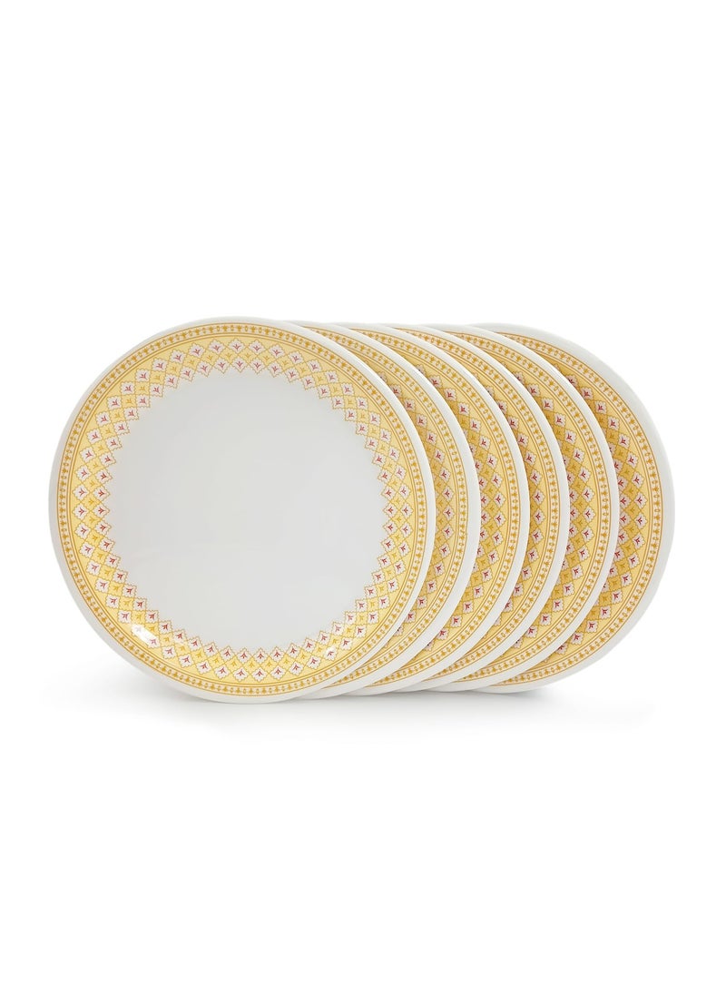 Superware Superware | Pure Melamine | Dinner Plate Set – Platinum 11” (6 nos.) | Stain Free, Glazed Finish  - Image 4