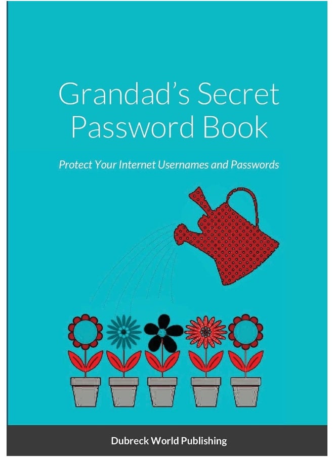 Grandad's Secret Password Book: Protect Your Internet Usernames and Passwords  - Image 1