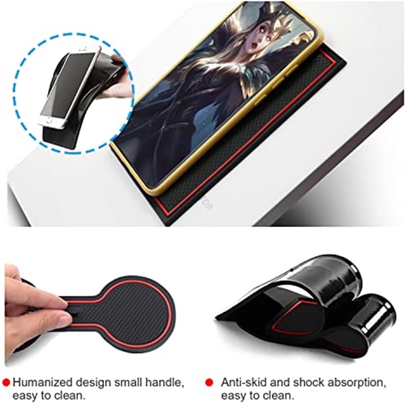 Wivplex Non-Slip Mat Set for Hyundai Kona 2022 - Image 5