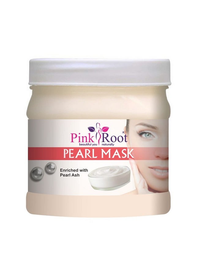 Pink Root - Pink Root Papaya Mask 500gm with Pearl Mask 500gm - Image 1