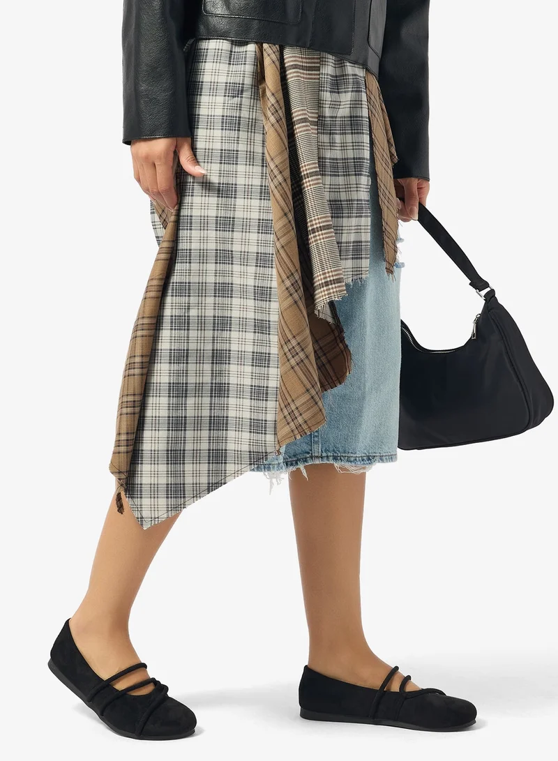 جينجر ماري جينز من جلد الغزال