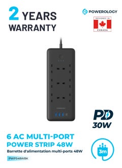 Black-6+4 Ports/3250W