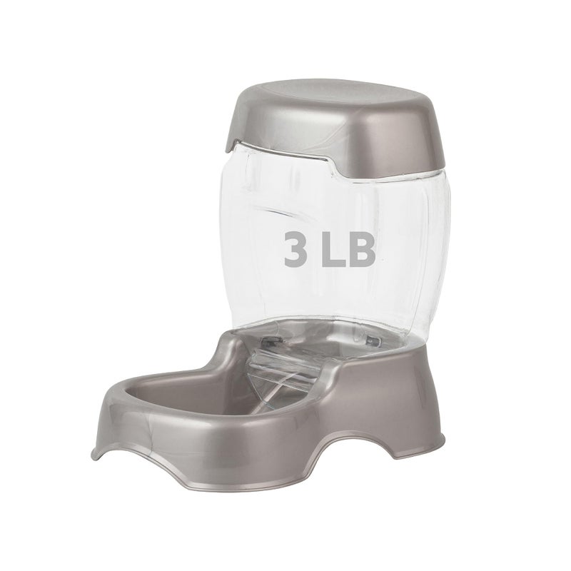 Petmate Pet Cafe Feeder Dog and Cat Feeder Pearlescent Colors 3 Sizes, Made in USA - Image 1