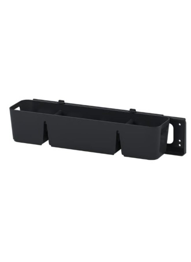 IKEA (IKEA) Box with slider, anthracite, 50x15x12 cm  - Image 1