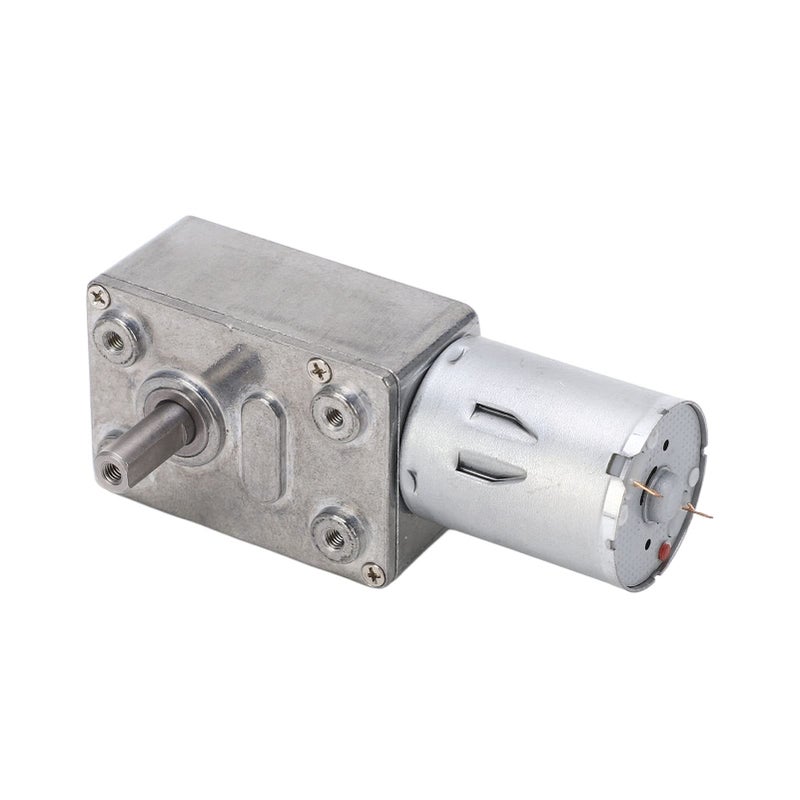 Common Style 4632 370 Aluminum Brass Double Shaft DC Gear Motor 24V 10RPM For Fan HVAC - Image 5