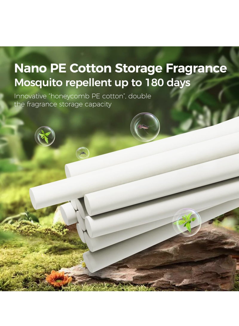 Mosquito Bracelet, Insect & Pest Mosquito Band for Adults and Kids, DEET Free, Anti-Mosquito Wristband with 6 Replacement Cores for Outdoor Hiking Camping Gear Must Haves - Image 5