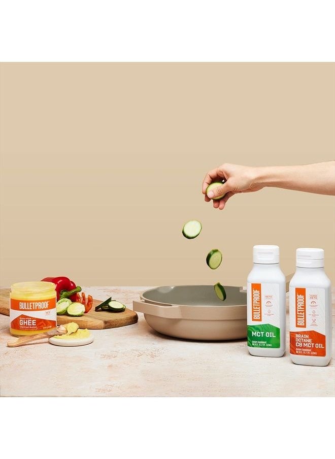 Bulletproof - XCT MCT Oil Made with C10 and C8 MCT Oil, 32 Oz, Amplifies Energy, Keto Friendly - Image 1