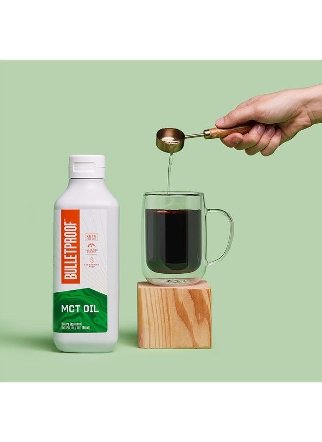 Bulletproof - XCT MCT Oil Made with C10 and C8 MCT Oil, 32 Oz, Amplifies Energy, Keto Friendly - Image 1