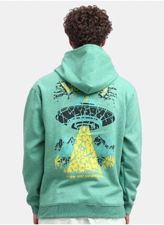 Heather Green Front And Back Printed Hoodie - pzsku/ZEE7D1D69CDB08AD96A21Z/45/_/1726649632/b8aa212c-5876-4cff-af27-bc19a3b73650