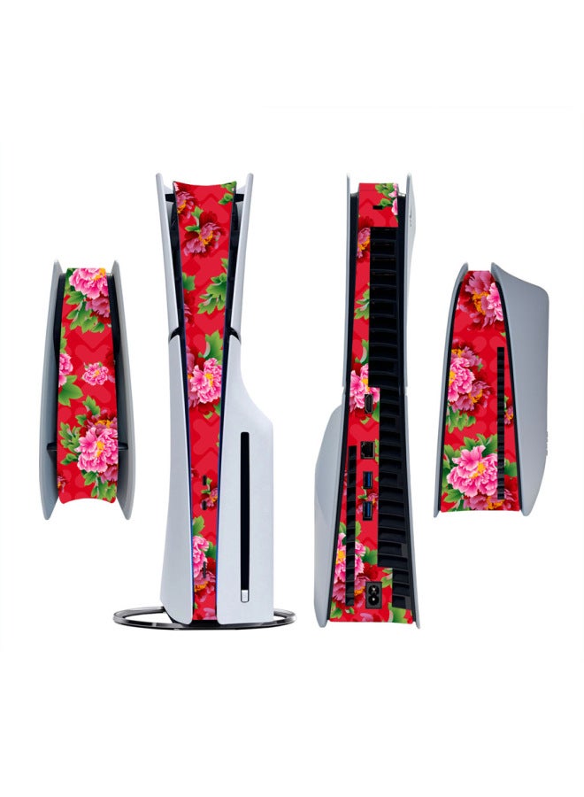 Loquat Ps5 Slim Sticker Thin Machine Middle Sticker Host Sticker Host Strip Side Middle Sticker-Color:1 - Image 1