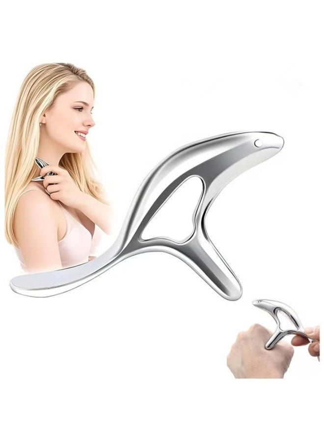 general Trigger Point Massage Tool for Deep Tissue Massage & Gua Sha - Muscle Scraper Tool for Full Body Pain Relief Thumb Saver Acupressure Tool - Image 1