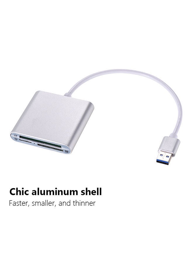 NIBEMINENT Card Reader USB 3.0 OTG SDXC TF CF 3 in 1 For Tablets/PC/Laptop  - Image 2