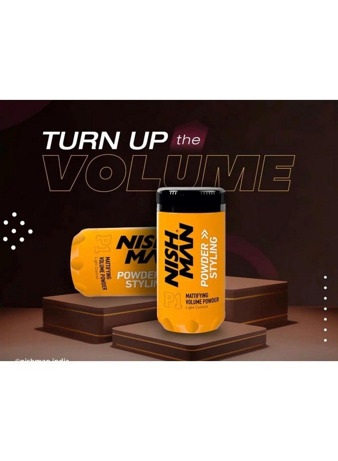 نيشمان سلسلة تصفيف الشعر من نيشمان (بودرة تصفيف الشعر P1، 20 غرام) - Image 3