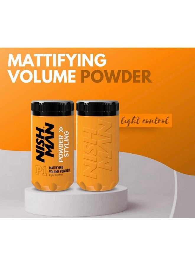 نيشمان سلسلة تصفيف الشعر من نيشمان (بودرة تصفيف الشعر P1، 20 غرام) - Image 2