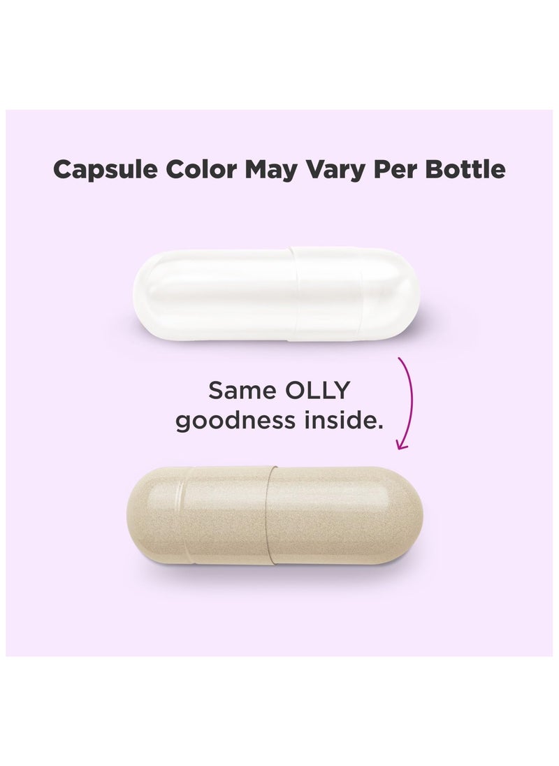 OLLY - Happy Hoo-Ha Capsules, Probiotic For Women, Health And Ph Balance, 10 Billion Cfu, Gluten Free - 25 Count (Packaging May Vary) - Image 1