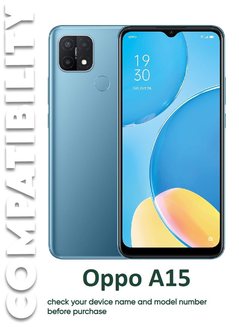 ACLIX 3 Pieces Antistatic ESD Dustproof Premium Quality High Definition Tempered Glass Screen Protector Designed For Oppo A15 - Image 3