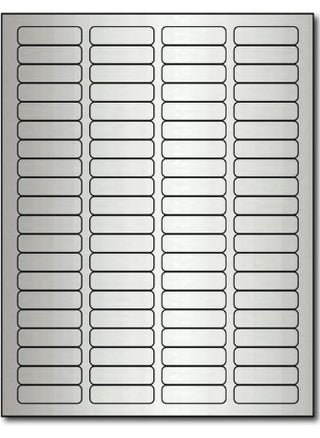 Silver Foil Return Address 1/2 X 1 3/4 Labels For Laser Printers 800 Labels - pzsku/ZEE7D821DA750083703E9Z/45/_/1720520687/057f8d62-316a-43a2-b663-78e56a9101c4