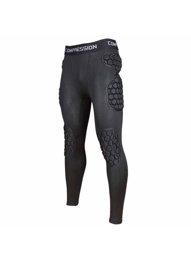Shinestone Adult Men's Goalkeeper Armor BodyShield Padded Compression Shirt Pants and Short with Sponge Protector - Image 1