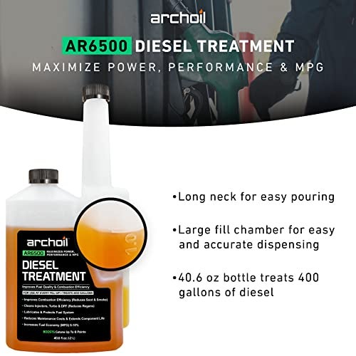Archoil AR6500 Diesel Treatment (40.6 oz) - Treats 400 Gallons - Additive for All Diesel Vehicles - Image 3
