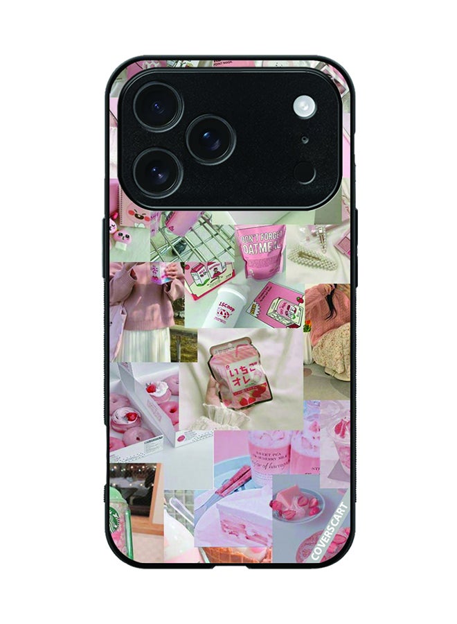 COVERSCART Protective Case Cover For Apple iPhone 17 Pro Collage Design Pink