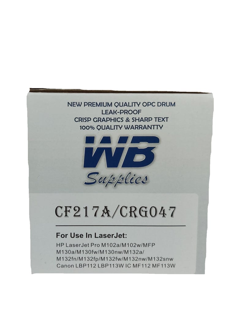 WB 17A CF217A Toner Cartridge Compatible with HP LaserJet Pro M102 M102a M102w M130 M130a M130fn M130fw M130nw M132 M132a M132fn M132fp M132fw Printer M132n w M132sfnw M132snw (Black)rinter M132n w M132sfnw M132snw (Black) - Image 2
