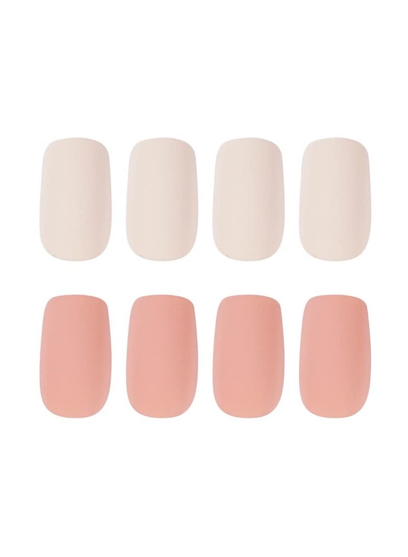 طقم أظافر أكريليك قابلة لإعادة الاستخدام مع شريط مزدوج وغراء متضمن - Image 2