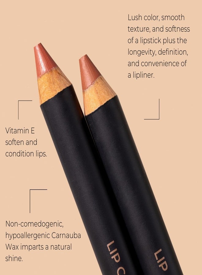 INIKA Organic Long Lasting Lipstick Crayon with Vegan Lipstick and Organic Lip Liner, Hypoallergenic, Cruelty-Free, Matte Finish, Enriched with Vitamin E and Coconut Oil, Pink Nude, 3 g - Image 2