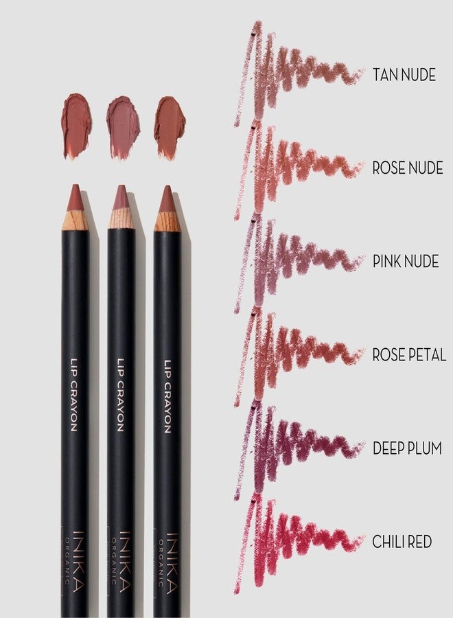 INIKA Organic Long Lasting Lipstick Crayon with Vegan Lipstick and Organic Lip Liner, Hypoallergenic, Cruelty-Free, Matte Finish, Enriched with Vitamin E and Coconut Oil, Pink Nude, 3 g - Image 4