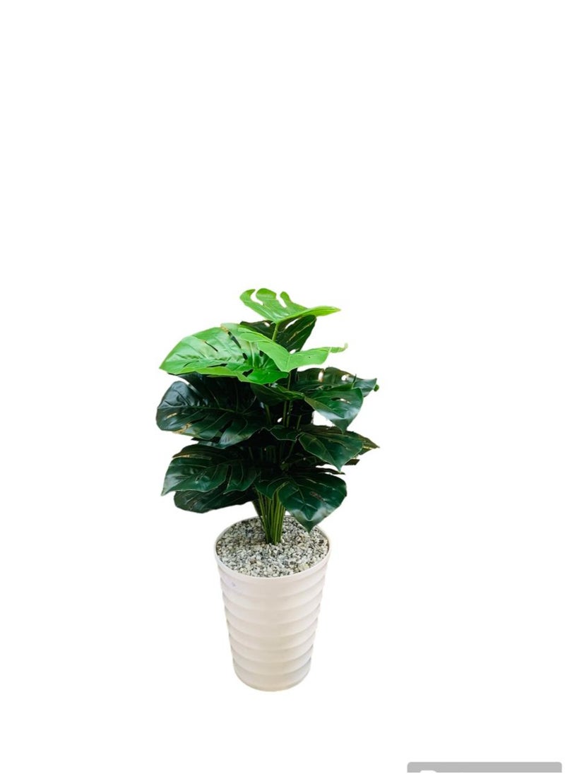 AL KHALDIYA Artificial tree in white pot 