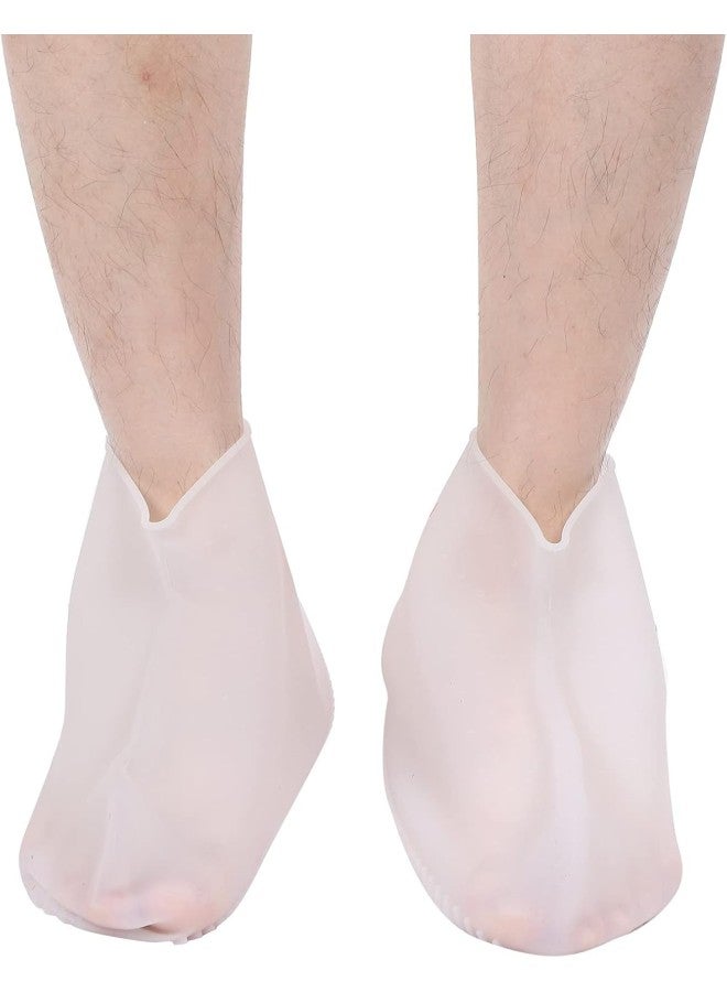 1 Pair Silicone Waterproof Shoe Covers, Rain Shoe Covers, Non Slip Foldable Shoe Protectors, Waterproof Boots Overshoes for Men Women(Medium)  - Image 4