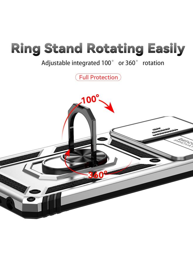 S-TOP Case For Samsung Galaxy A72 5G / 4G Sliding Camshield Holder Phone Case - Image 3