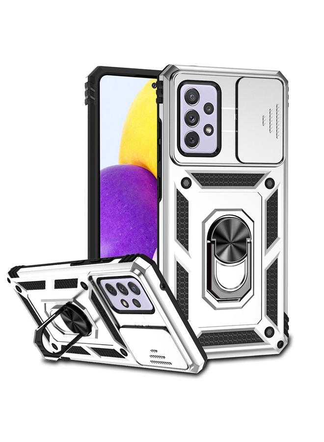 S-TOP Case For Samsung Galaxy A72 5G / 4G Sliding Camshield Holder Phone Case - Image 1