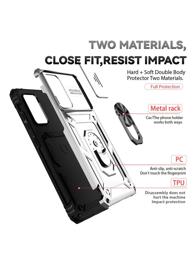 S-TOP Case For Samsung Galaxy A72 5G / 4G Sliding Camshield Holder Phone Case - Image 4