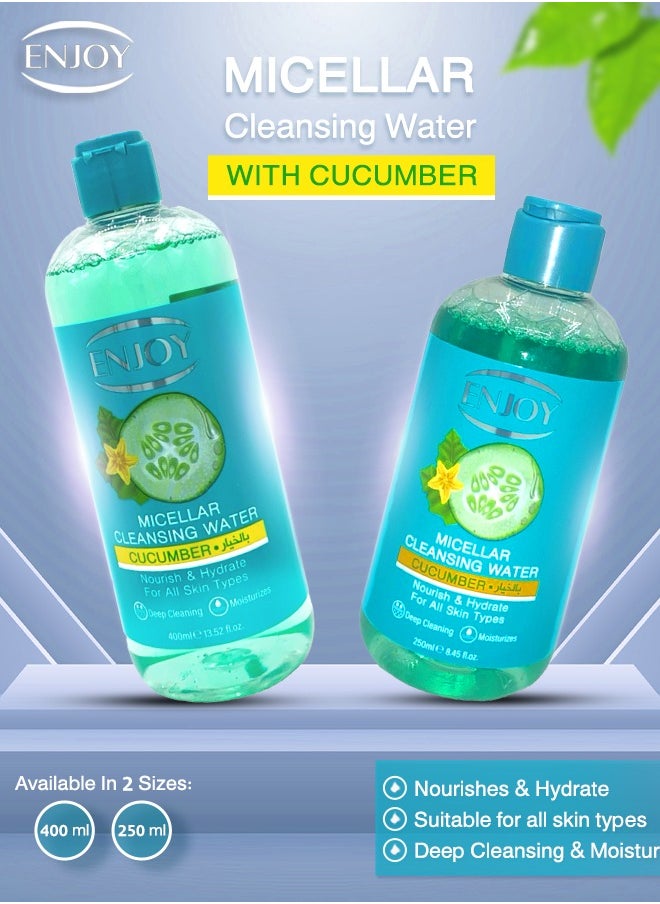 ENJOY - "Enjoy Micellar Water with Cucumber – Gentle Cleansing & Instant Refreshment" - Image 1