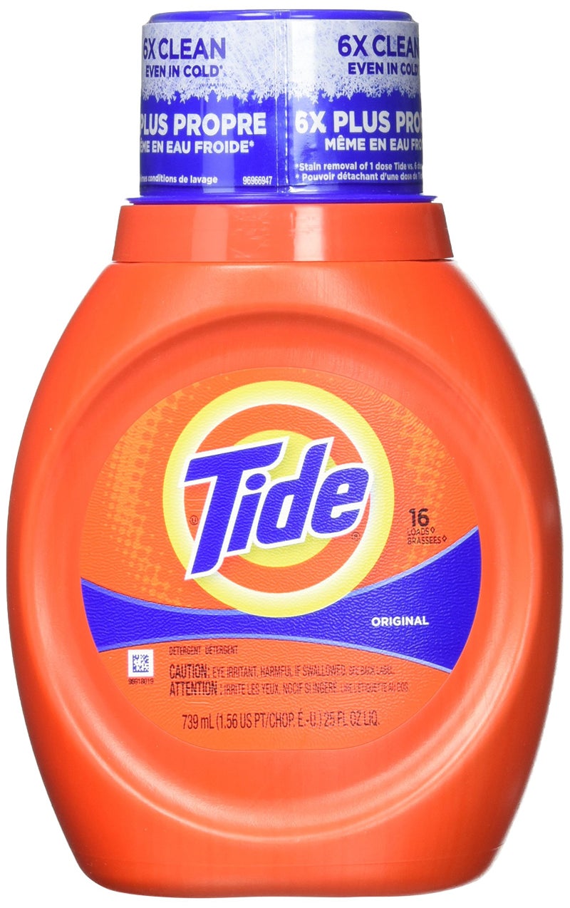 Tide تايد 760838 سائل منظف الغسيل، أصلي، 16 غسلة، 25 أونصة سائلة - Image 1