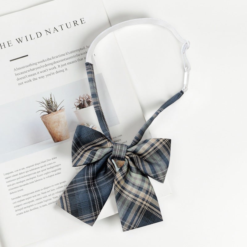 Japanese Style JK Bow Tie Womens College Style Shirt Decoration Mariners Suit Collar Flower Graduation Photo Bachelors Suit Bow wine red D3449 sun sea